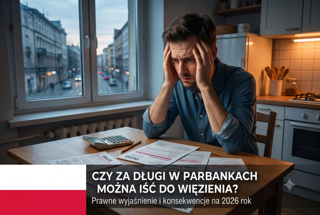 Czy za długi w parabankach (chwilówki) można iść do więzienia? Prawo i procedury na 2026 rok