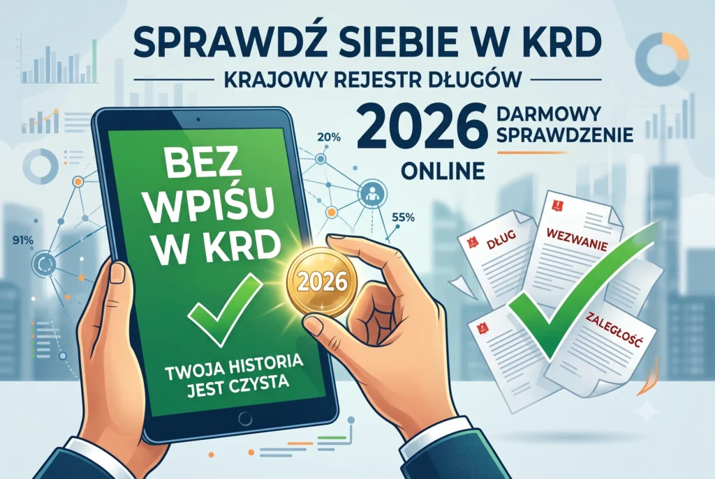 KRD (Krajowy Rejestr Długów) 2026: Co to jest, za co grozi wpis i jak sprawdzić siebie za darmo?