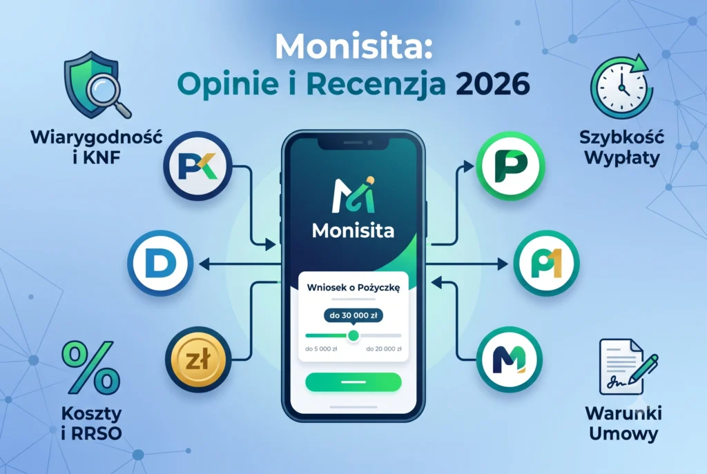 Monisita Opinie 2026: Czy to bezpieczna pożyczka, ile kosztuje i co sprawdzić?