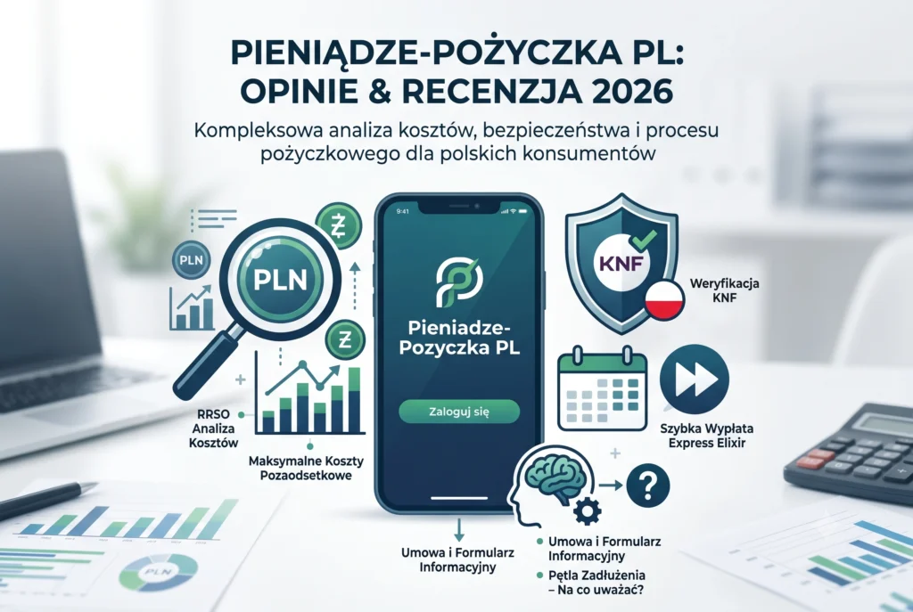 Pieniadze-Pozyczka.pl Opinie 2026: Czy to bezpieczna pożyczka, ile kosztuje i co warto sprawdzić?