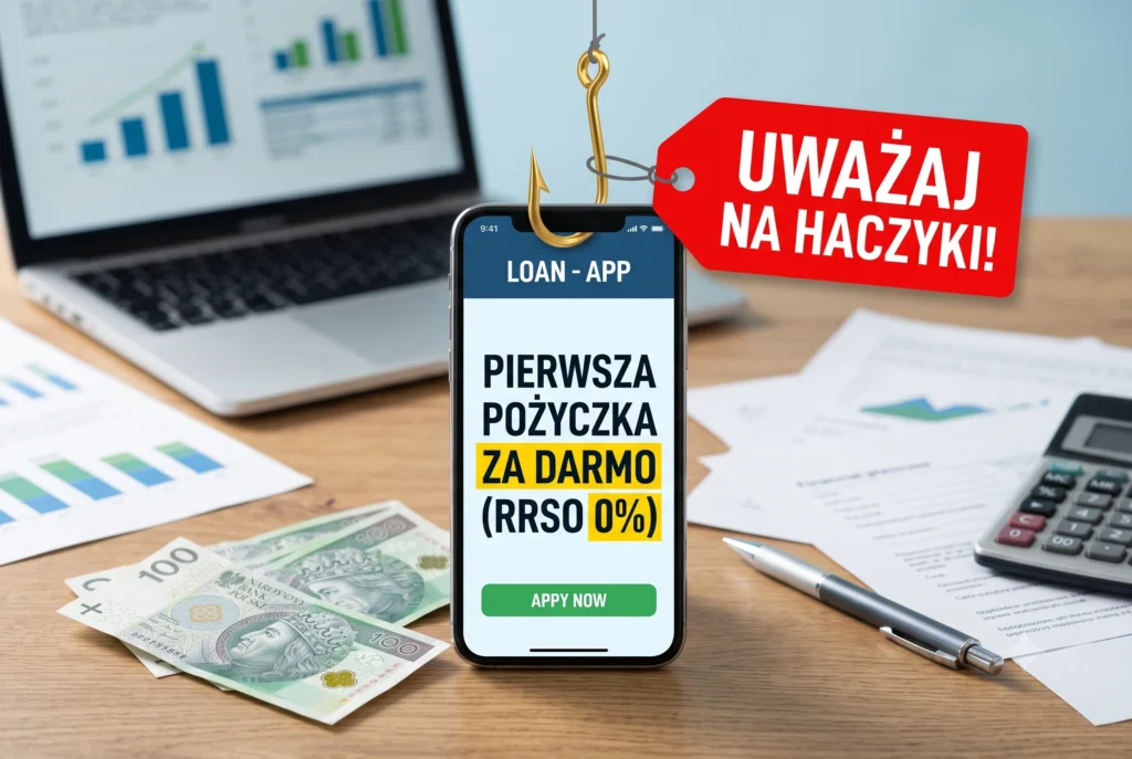 Pierwsza pożyczka za darmo (RRSO 0%) w 2026: Jak to działa, gdzie są haczyki i jak uniknąć oszustwa?