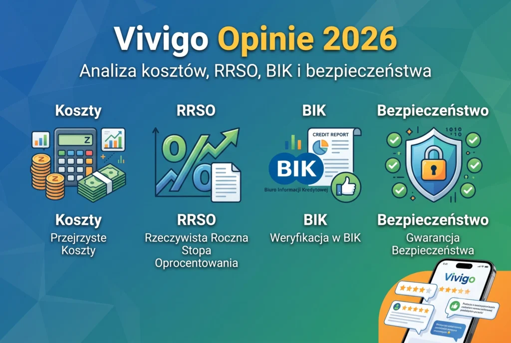 Recenzja Vivigo 2026: opinie, koszty, RRSO i bezpieczeństwo